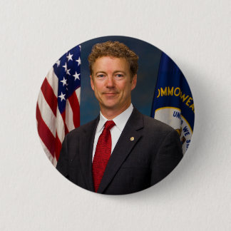 Badge Rond 5 Cm Le sénateur officiel Rand Paul Portrait du