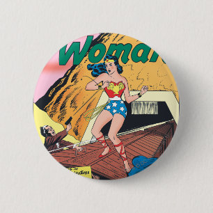 Badge Rond 5 Cm Le sentier invisible de Wonder Woman
