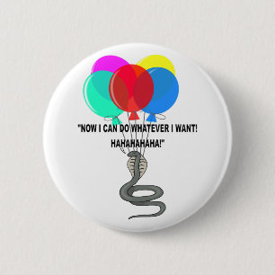 Badge Rond 5 Cm Le serpent volant