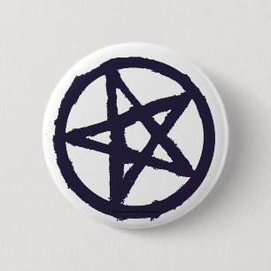 Badge Rond 5 Cm Le symbole de tribu de rats de mail