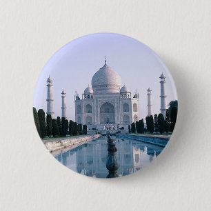 Badge Rond 5 Cm Le Taj Mahal