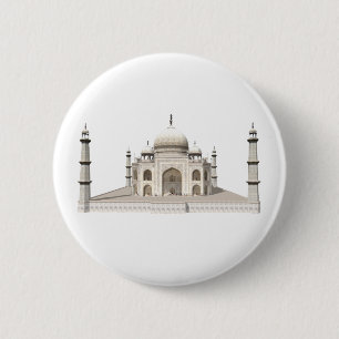 Badge Rond 5 Cm Le Taj Mahal : modèle 3D :
