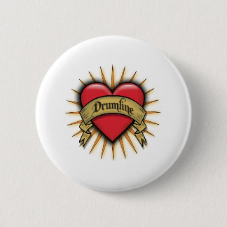 Badge Rond 5 Cm Le tatouage entendent Drumline