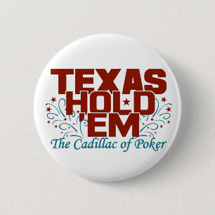 Badge Rond 5 Cm Le Texas les tiennent bouton