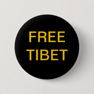 BADGE ROND 5 CM LE THIBET LIBRE