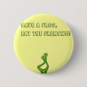 Badge Rond 5 Cm le thumbnailll, sauvent une grenouille, mangent