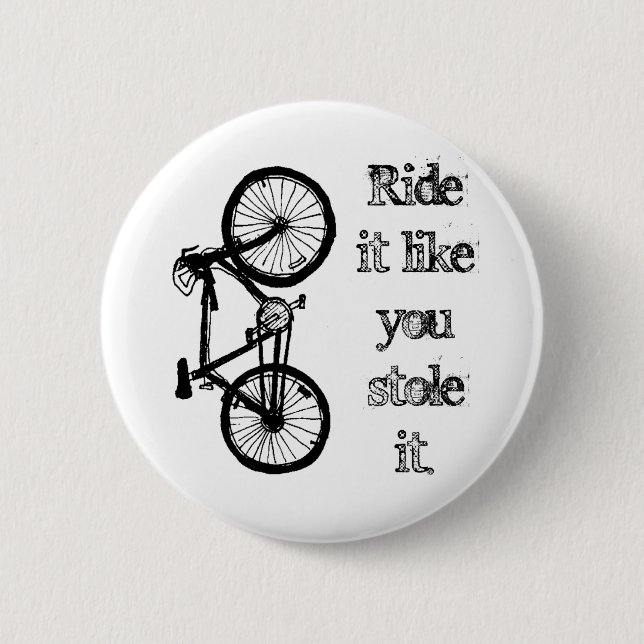 Badge Rond 5 Cm Le tour qu'il vous aiment l'a volé (Devant)
