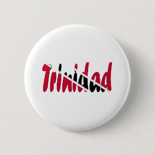 Badge Rond 5 Cm Le Trinidad et le Tobago