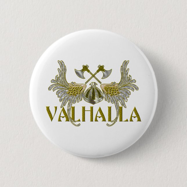 Badge Rond 5 Cm Le Valhöll (Devant)
