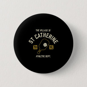 Badge Rond 5 Cm Le Village De St Catherine Ckleball Distressed De