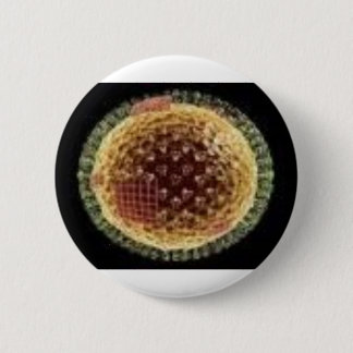 BADGE ROND 5 CM LE VIRUS 2009