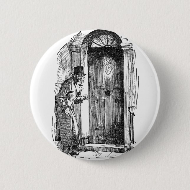 Badge Rond 5 Cm Le visage de Marley (Devant)