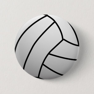 Badge Rond 5 Cm Le volleyball fait sur commande folâtre le produi