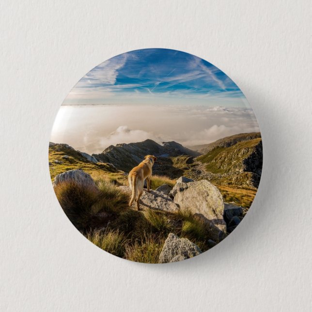 Badge Rond 5 Cm Le voyage (Devant)