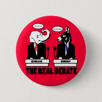 Badge Rond 5 Cm Le vrai bouton de discussion