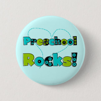 Badge Rond 5 Cm L'école maternelle de coeur bascule des T-shirts