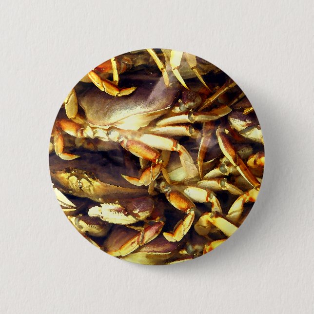 Badge Rond 5 Cm Lecteur de crabe_ (Devant)