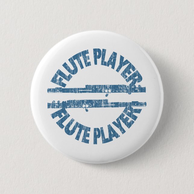 Badge Rond 5 Cm Lecteur de flux (Devant)