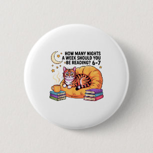 Badge Rond 5 Cm Lecture 67 Mème Englieacher Drôle 67 Avec Chat Lir
