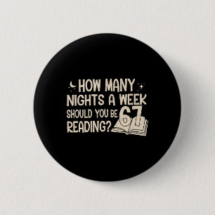 Badge Rond 5 Cm Lecture Amusante 67 Six Sept Mème Professeur d'Ang