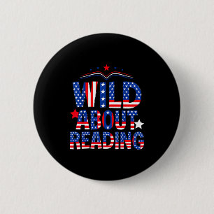 Badge Rond 5 Cm Lecture de livres lecteur amateur bibliothécaire e