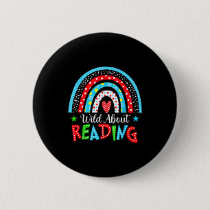 Badge Rond 5 Cm Lecture de livres lecteur amoureux bibliothécaire