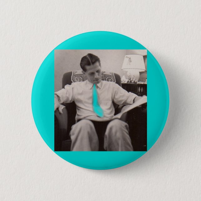 Badge Rond 5 Cm lecture du papier (Devant)