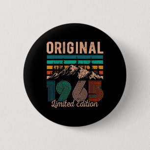 Badge Rond 5 Cm Légendaire depuis 1965 Anniversaire Randonnée Mont