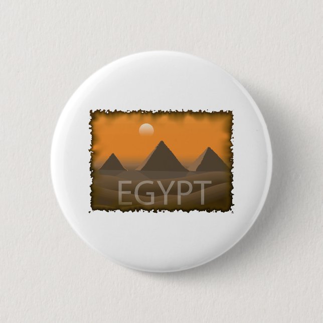 Badge Rond 5 Cm L'Egypte vintage (Devant)