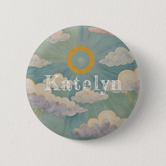 Badge Rond 5 Cm L'Embrace de Daybreak personnalisée (Devant)