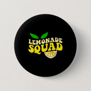 Badge Rond 5 Cm Lemonade Squad Drôle Pour Stand Boss Lemon Juice S