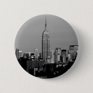 Badge Rond 5 Cm L'Empire State Building