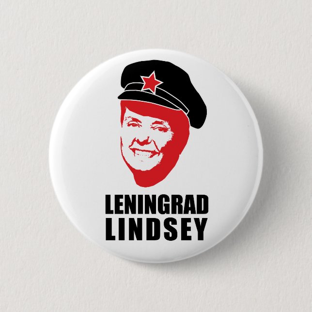 Badge Rond 5 Cm Léningrad Lindsey (Devant)