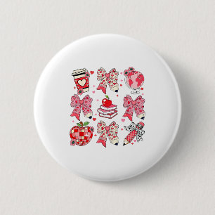 Badge Rond 5 Cm L'enseignement est un travail de cœur Crayon Arc E