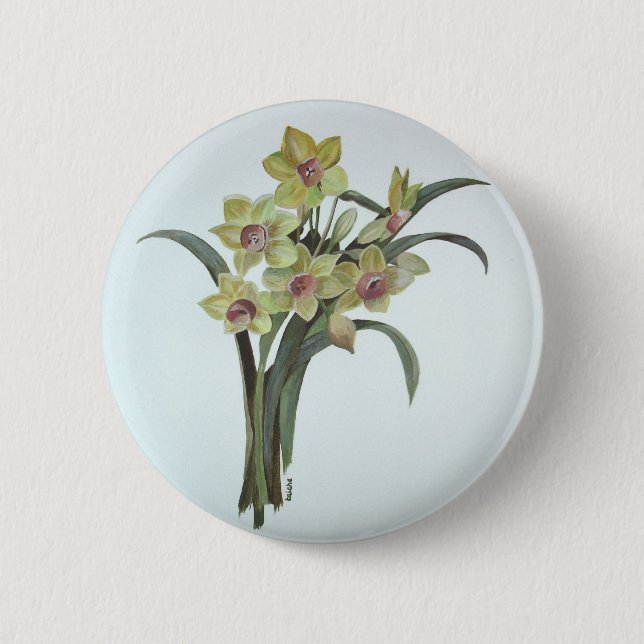 Badge Rond 5 Cm Lent Lily (Devant)