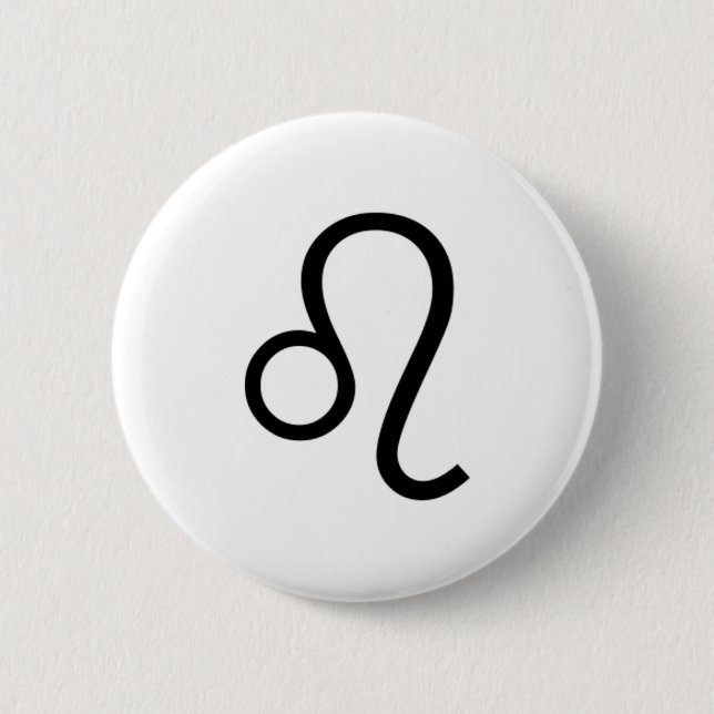 Badge Rond 5 Cm Leo (Devant)