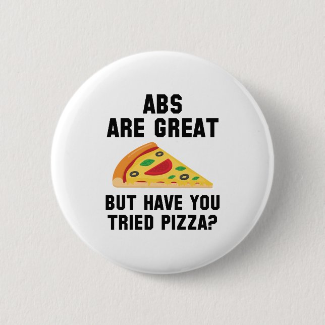 Badge Rond 5 Cm Les abs sont grands (Devant)