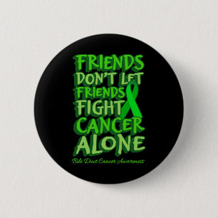 Badge Rond 5 Cm Les amis ne laissent pas les amis combattre le can