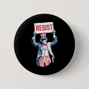 Badge Rond 5 Cm Les anti-Trump ne résistent pas à mon président 4 