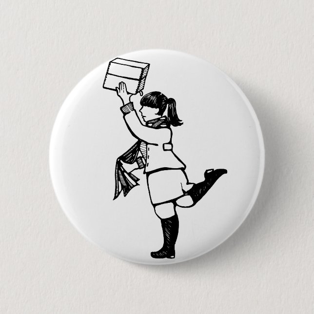 Badge Rond 5 Cm Les archivistes (Devant)