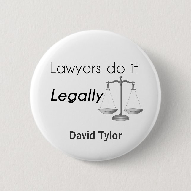 Badge Rond 5 Cm Les avocats le font ! (Devant)