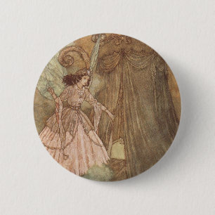 Badge Rond 5 Cm Les contes de fées de Dulac