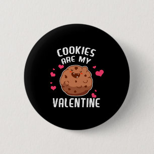 Badge Rond 5 Cm Les cookies sont mon fabricant de biscuits au choc