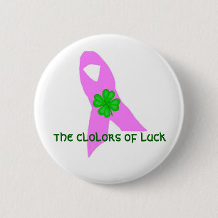 Badge Rond 5 Cm Les couleurs du bouton de chance - 2