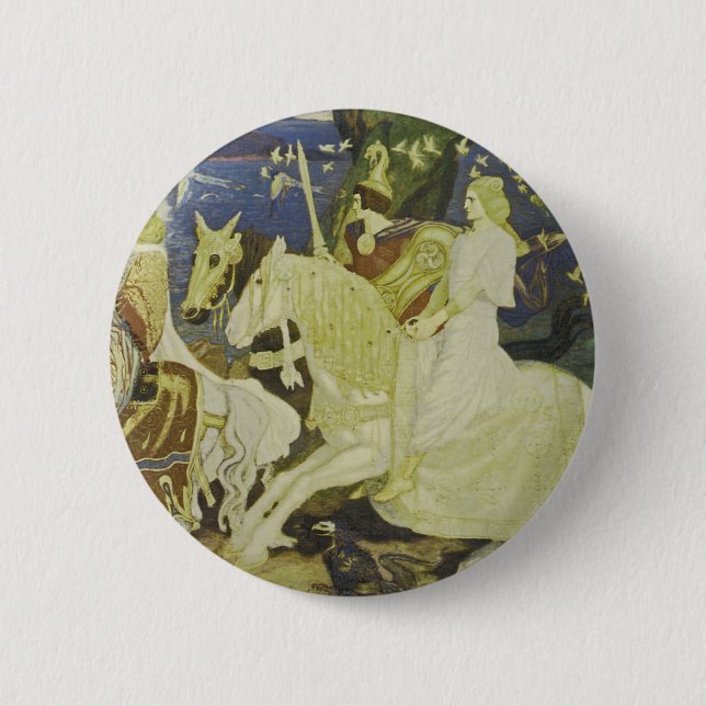 Badge Rond 5 Cm Les cyclistes de Sidhe (Devant)