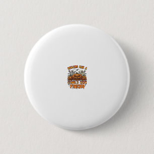 Badge Rond 5 Cm Les démons sont des amis de goules citrouilles mom