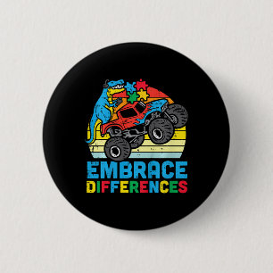 Badge Rond 5 Cm Les Différences d'Embrace