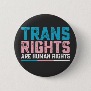 Badge Rond 5 Cm Les droits des personnes trans du mouvement LGBT s