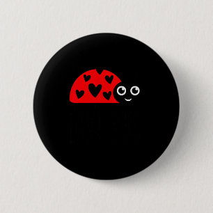 Badge Rond 5 Cm Les enfants aiment le bug de la Saint-Valentin, jo