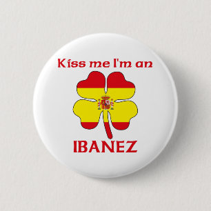 Badge Rond 5 Cm Les Espagnols personnalisés m'embrassent que je